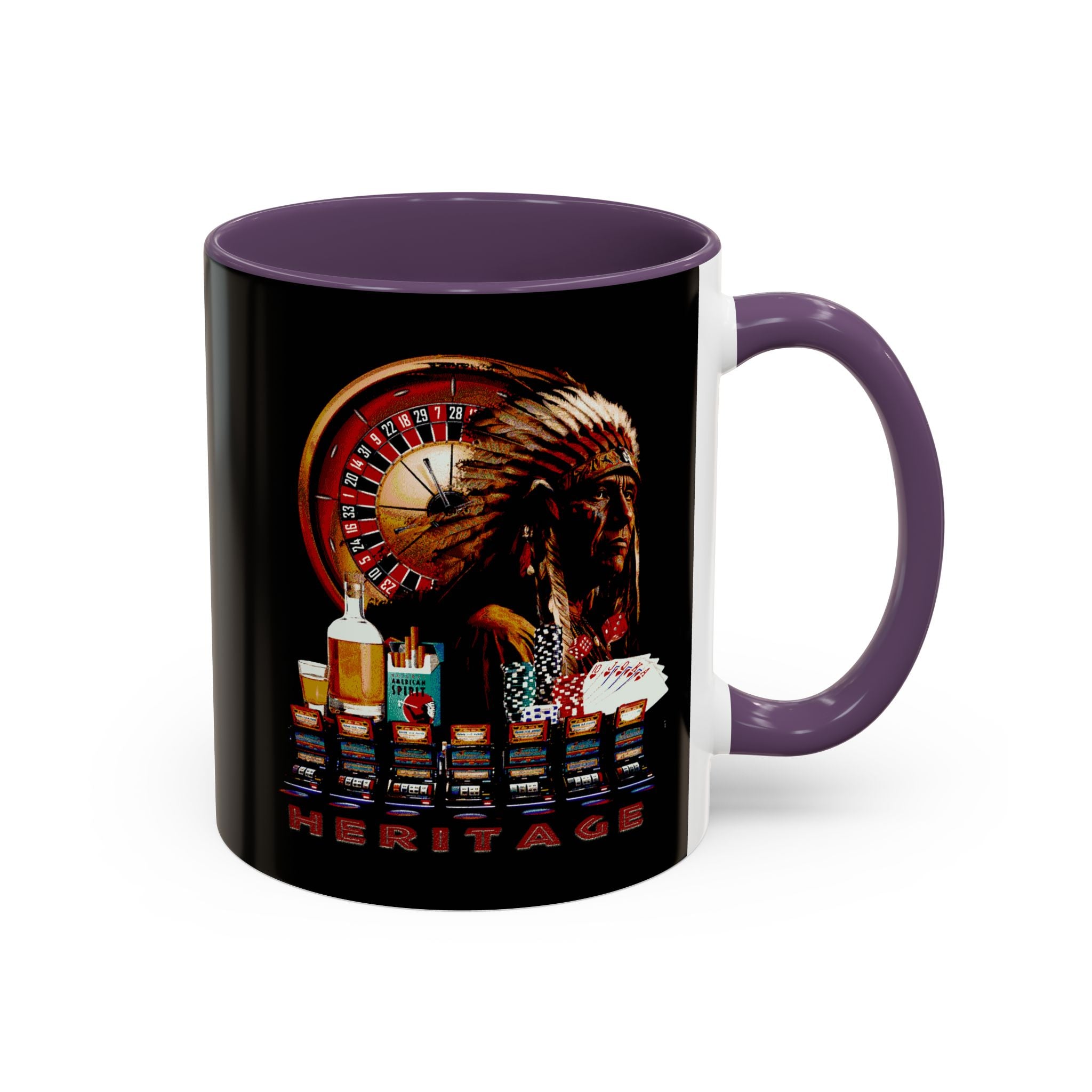 HERITAGE | Gambler's Black Mug