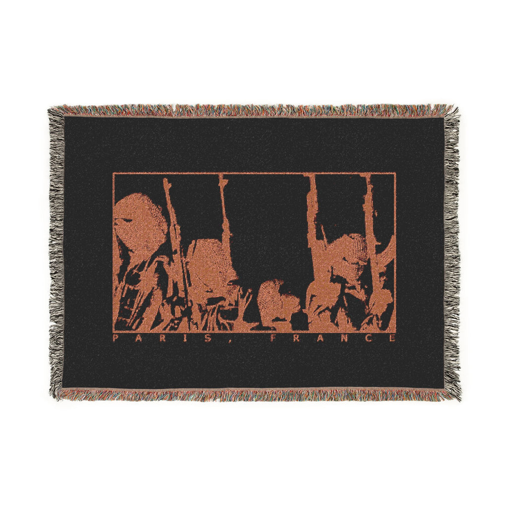 Paris, France Woven Blanket