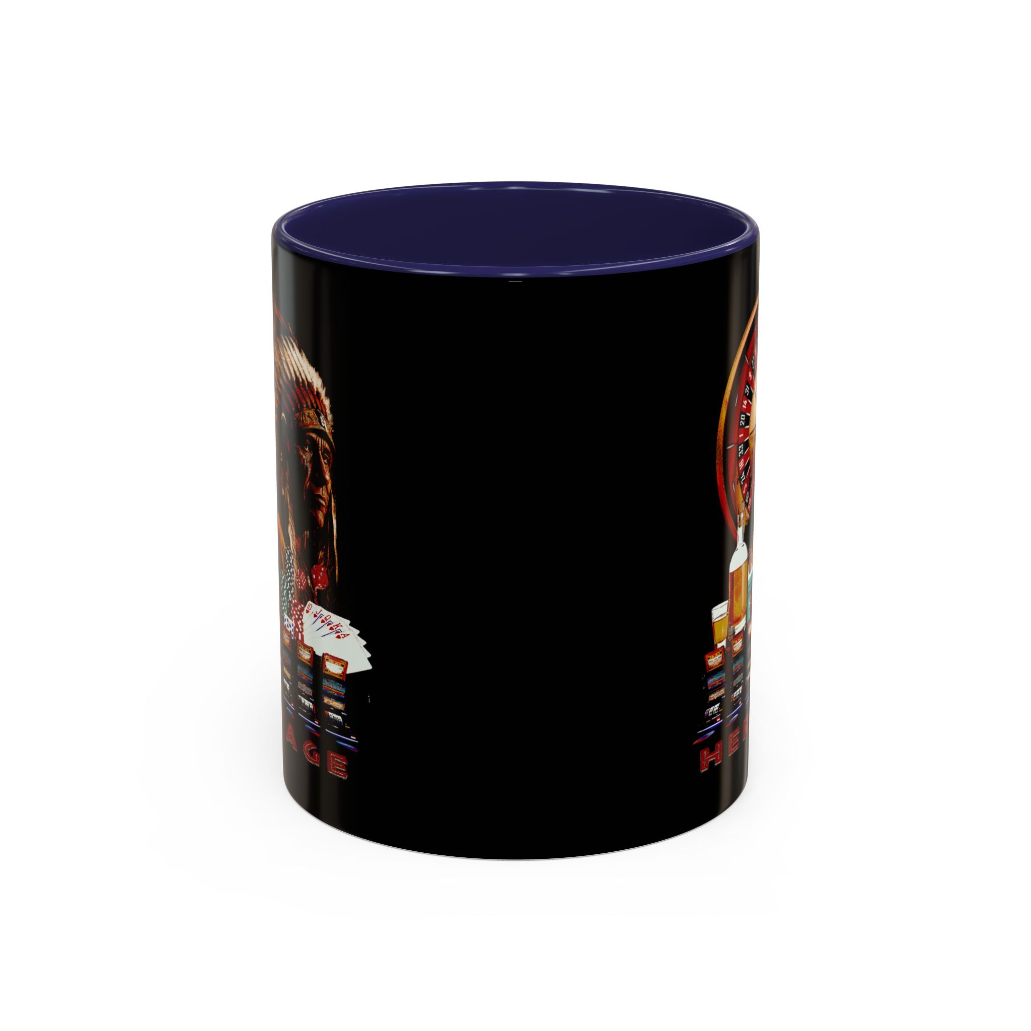 HERITAGE | Gambler's Black Mug