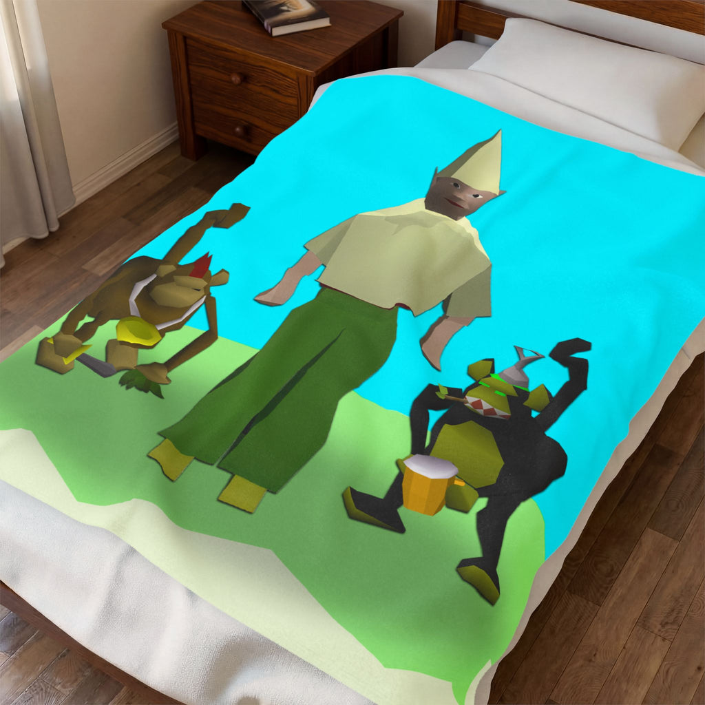 OSRS Ape Atoll Velveteen Blanket