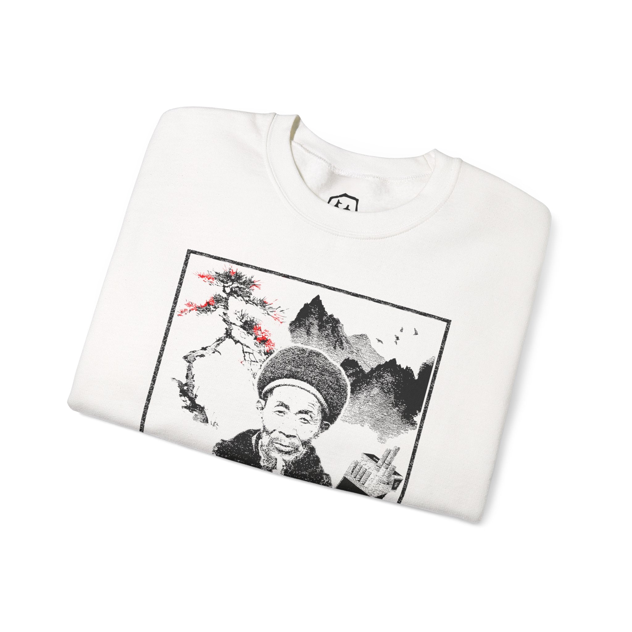 Vintage Oriental Sweatshirt / Neo-Chinese Long-sleeved Smokeshirt