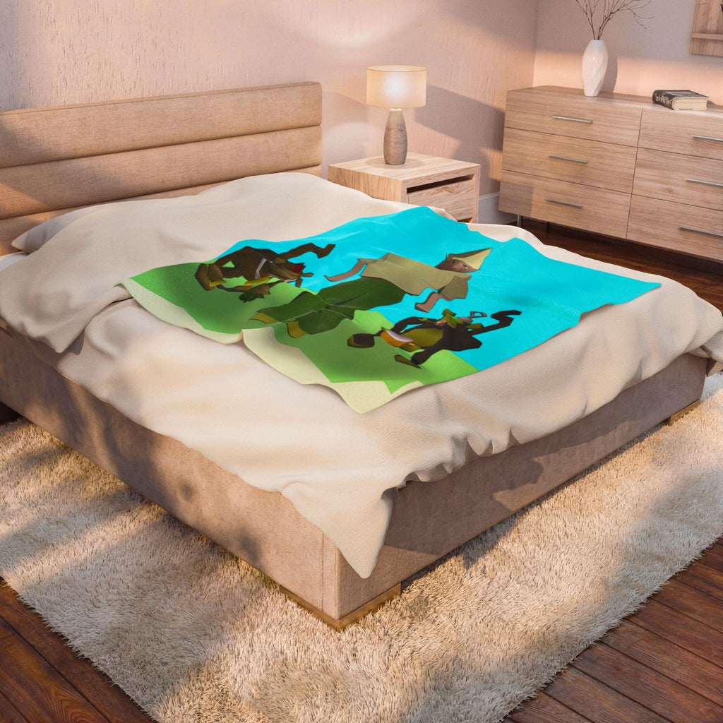 OSRS Ape Atoll Velveteen Blanket