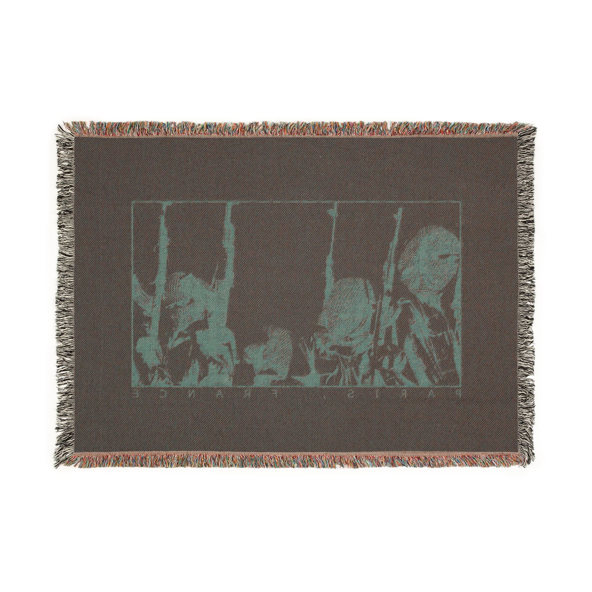 Paris, France Woven Blanket