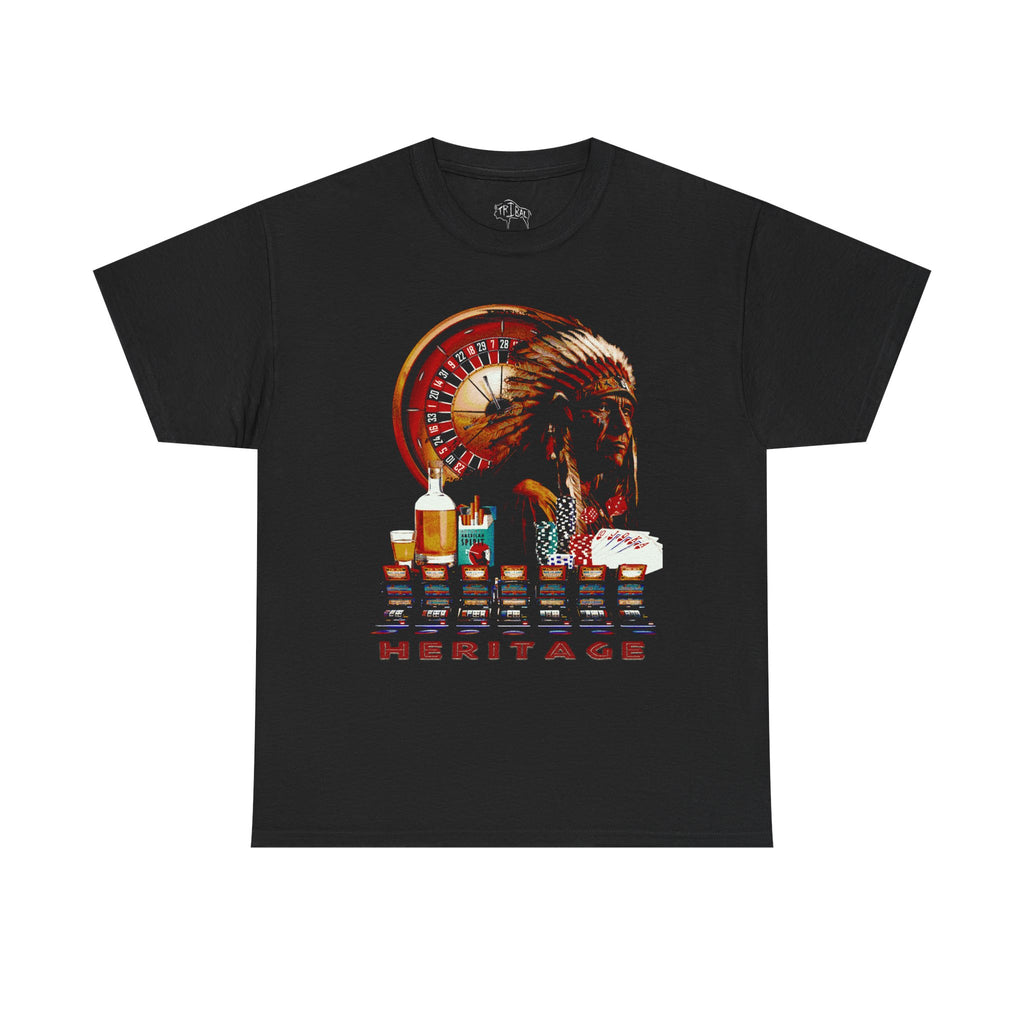 HERITAGE | Gambler's Black T-Shirt