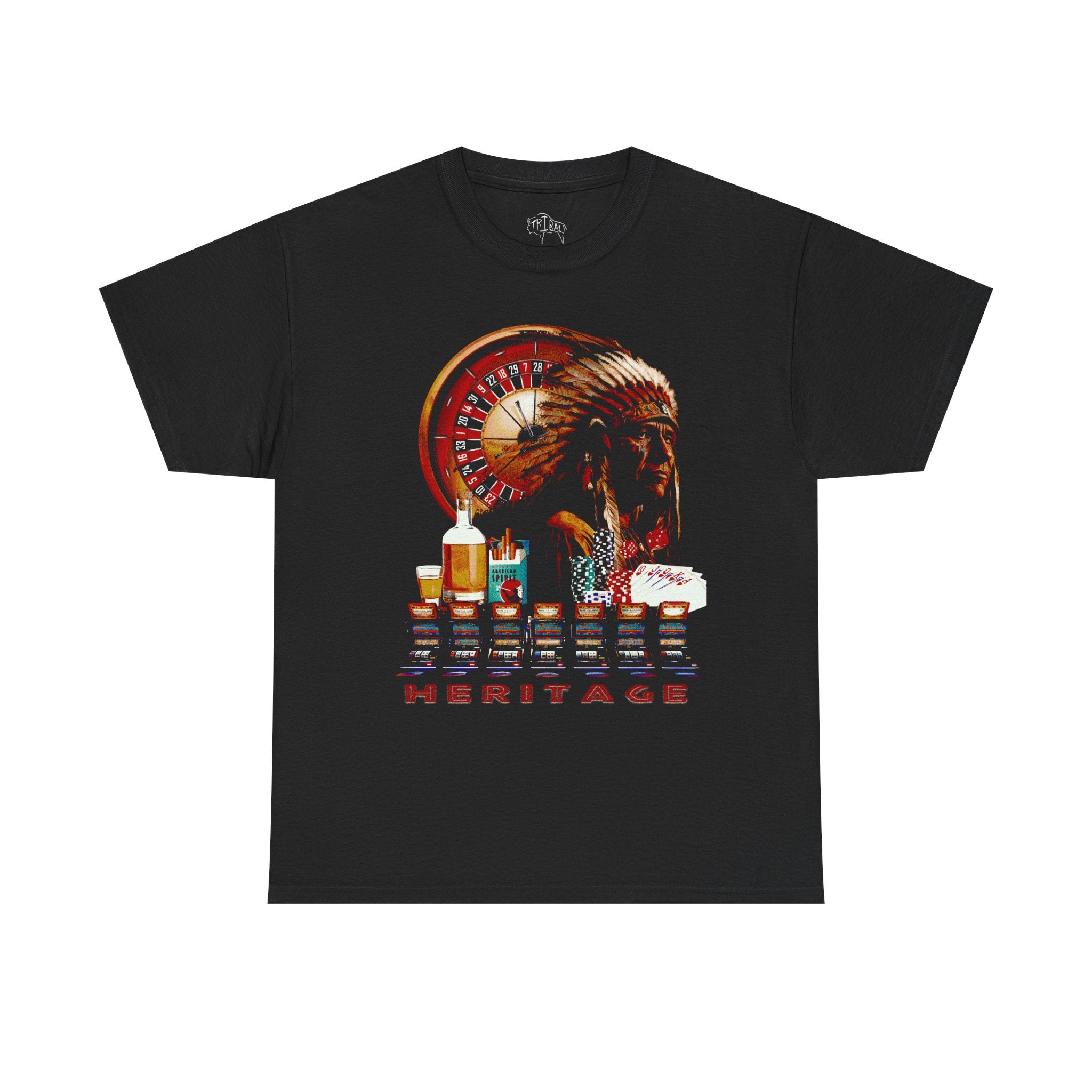 HERITAGE | Gambler's Black T-Shirt