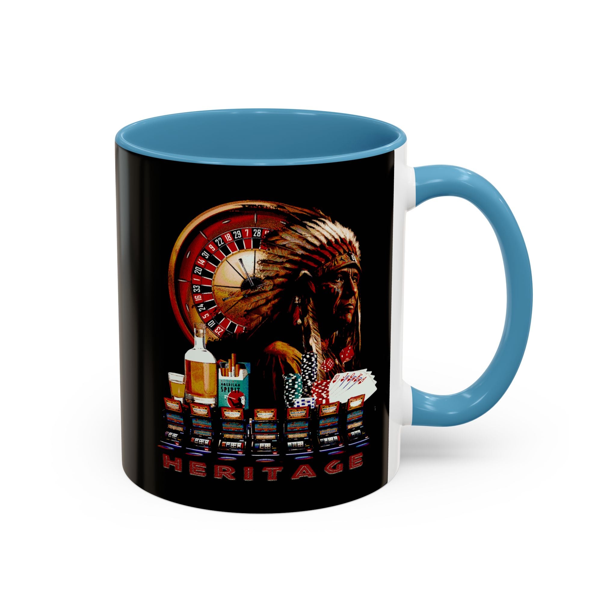 HERITAGE | Gambler's Black Mug