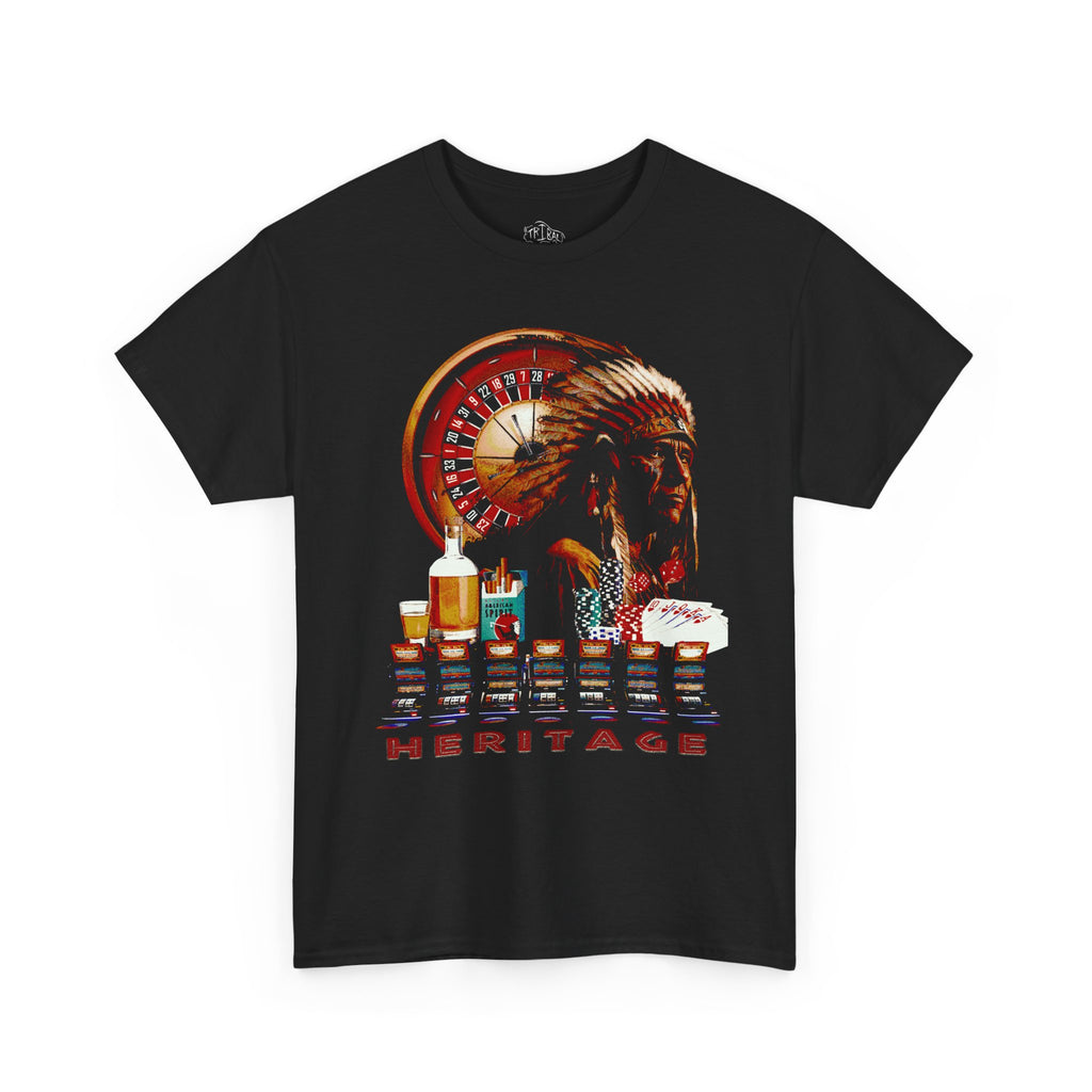 HERITAGE | Gambler's Black T-Shirt