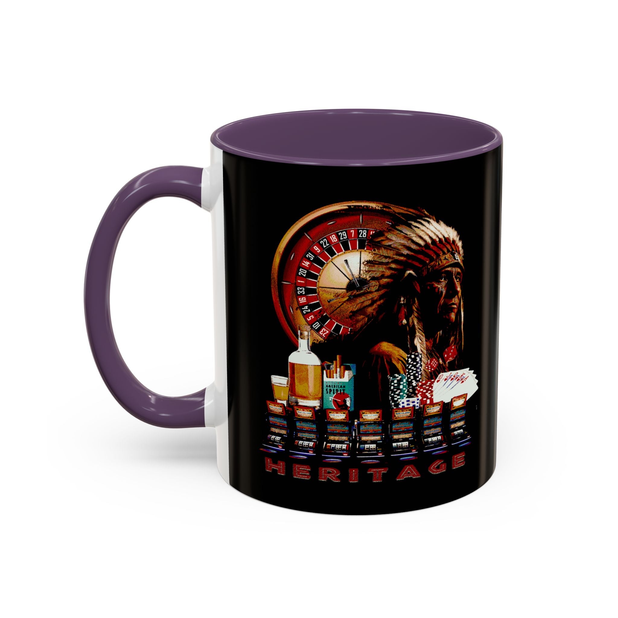 HERITAGE | Gambler's Black Mug