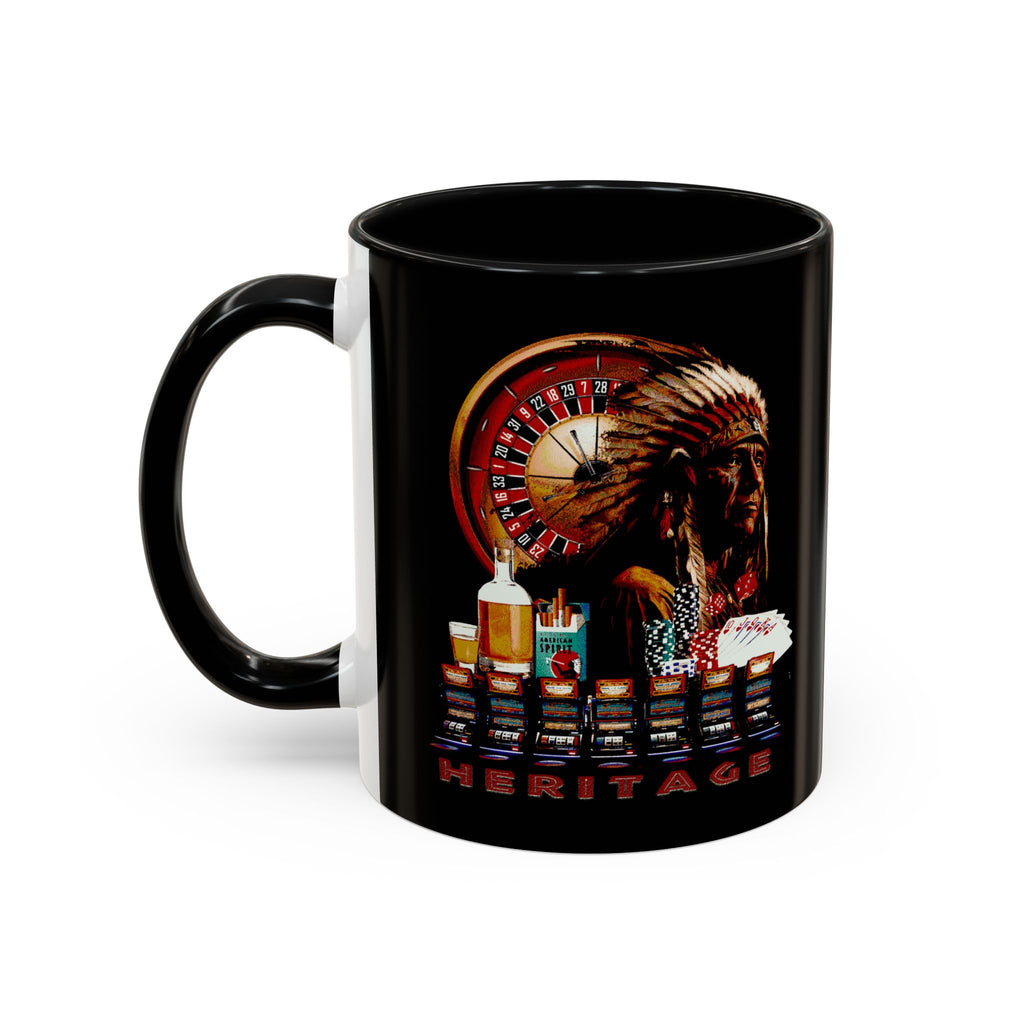 HERITAGE | Gambler's Black Mug